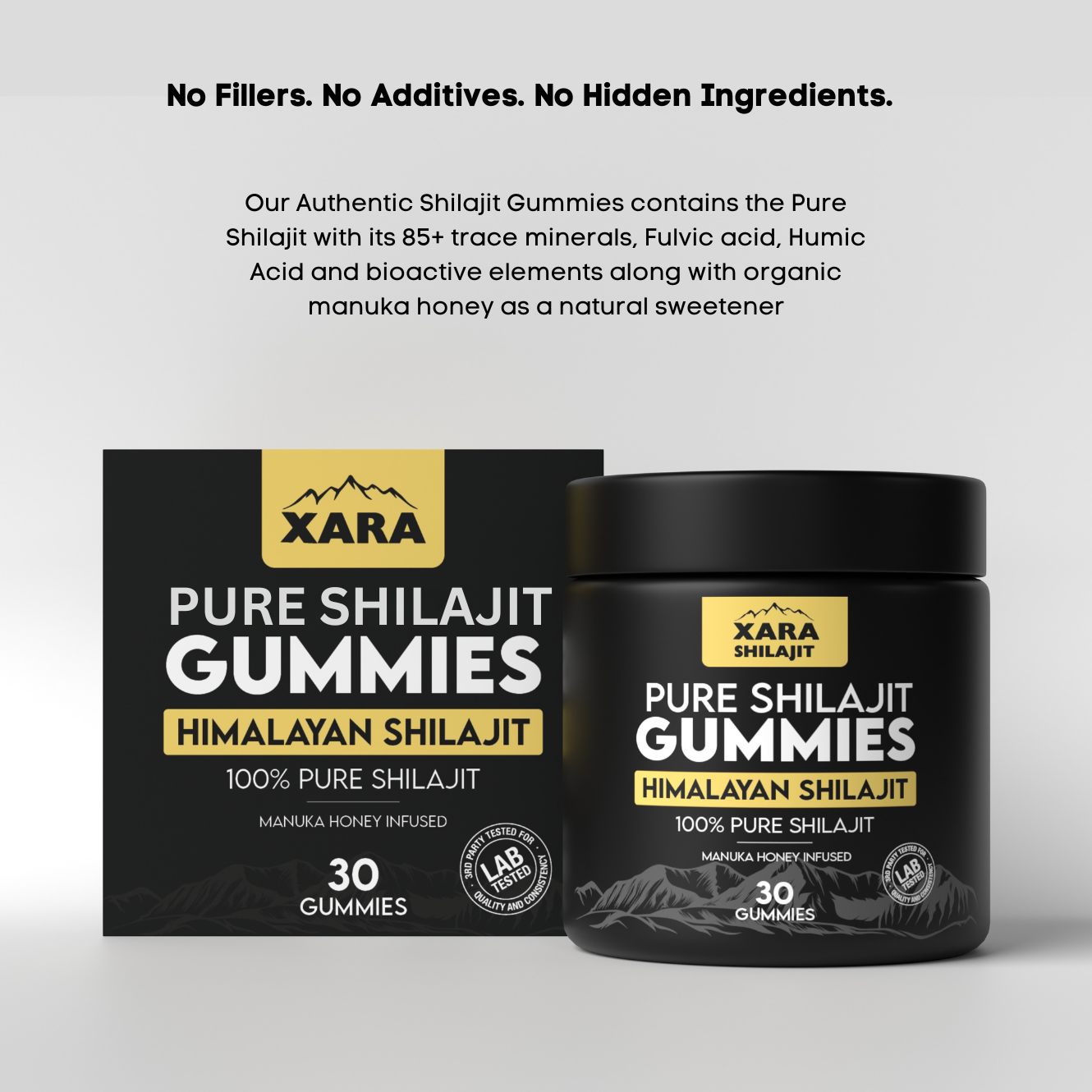 xarashilajit™ Pure Shilajit Gummies