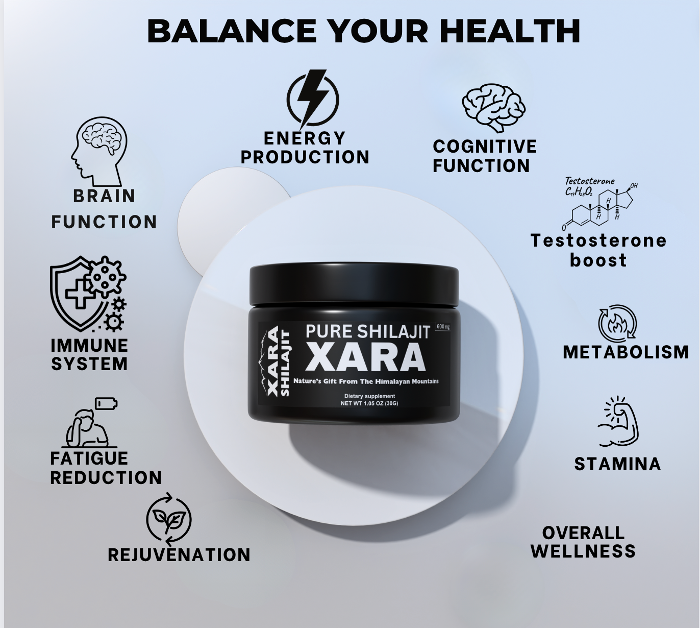 Xara shilajit resin pure