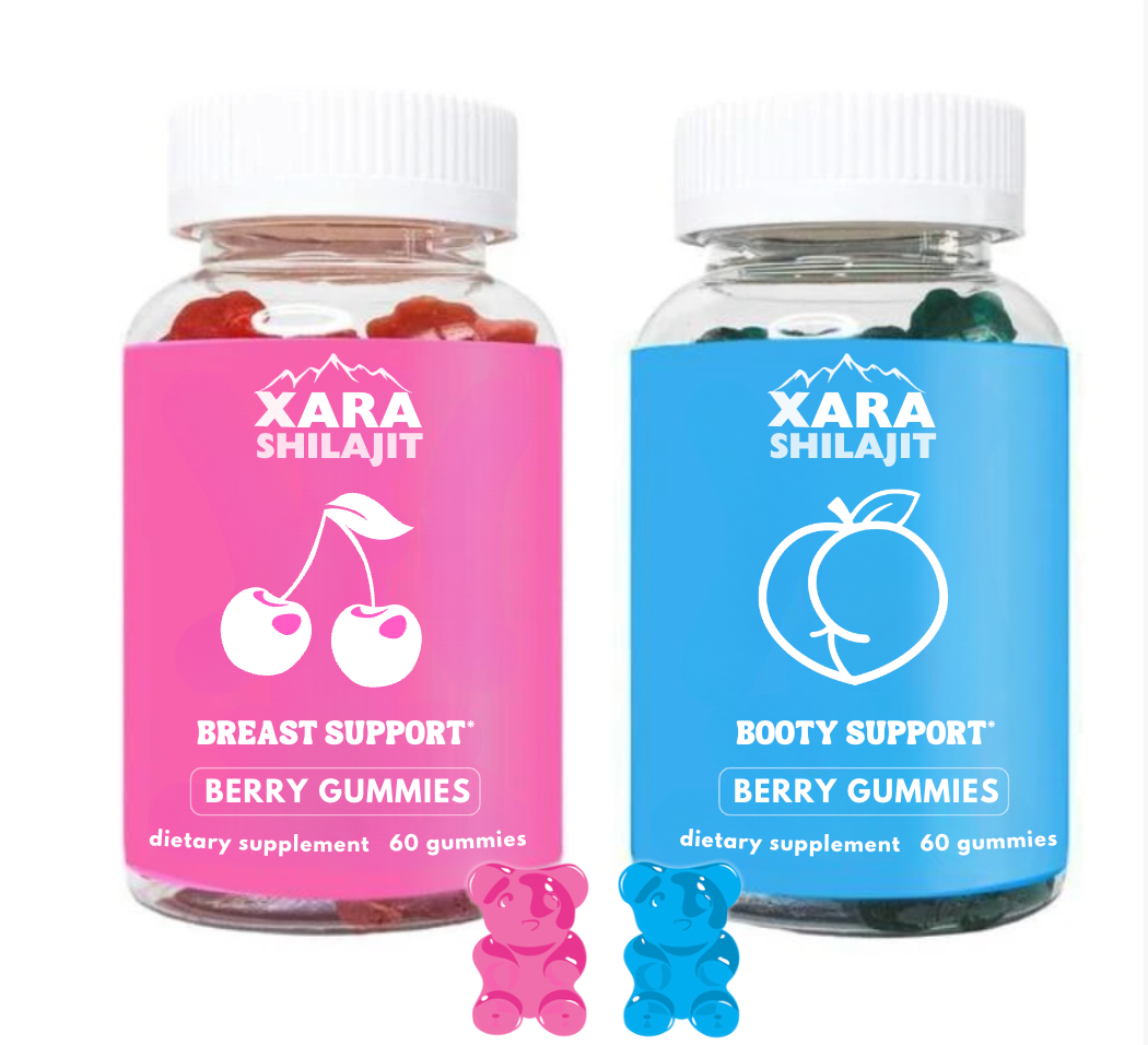 XARA® Top Support and Peach Gains Gummies (COMBO PACK)