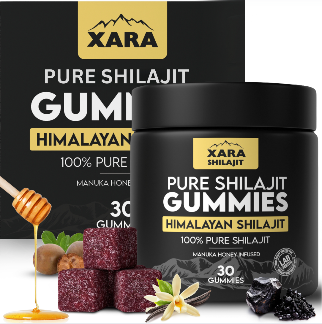 XaraShilajit™ Pure Shilajit Gummies