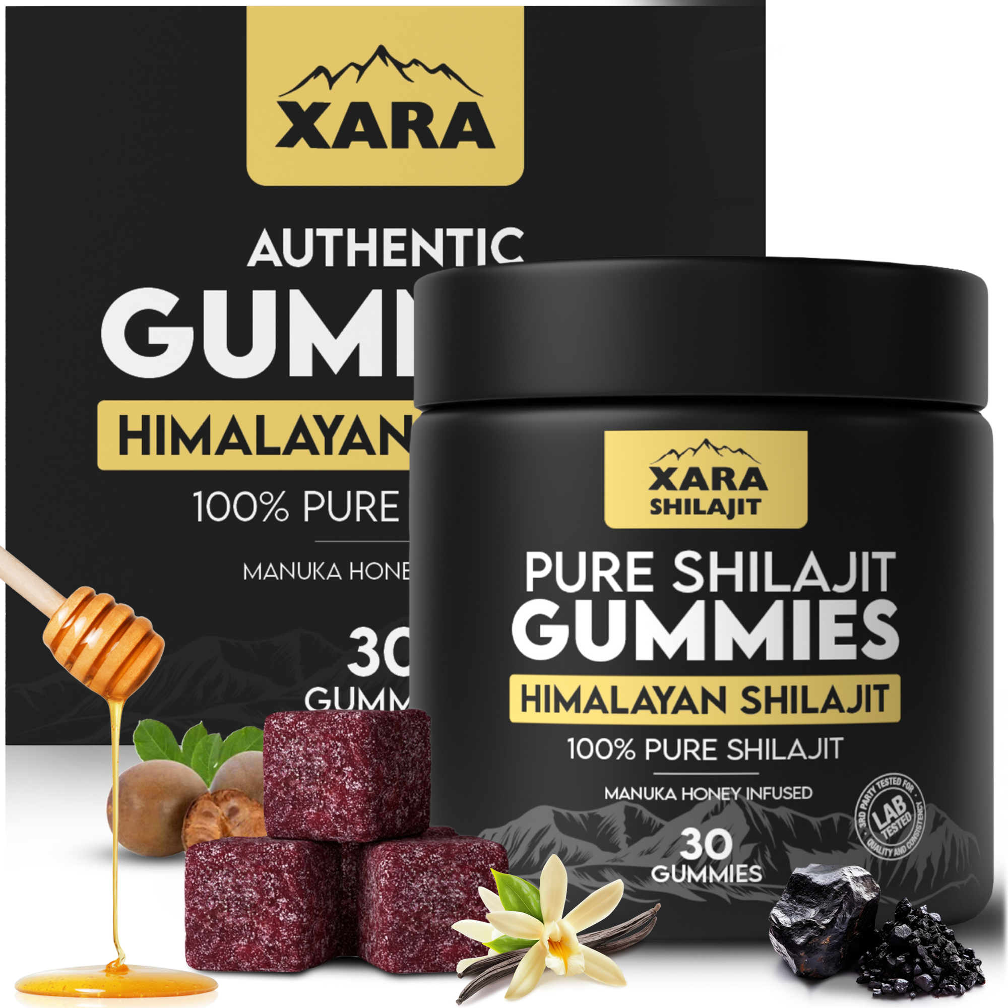 xarashilajit™ Pure Shilajit Gummies