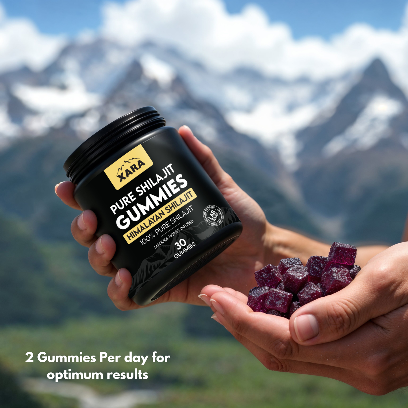 XaraShilajit™ Pure Shilajit Gummies