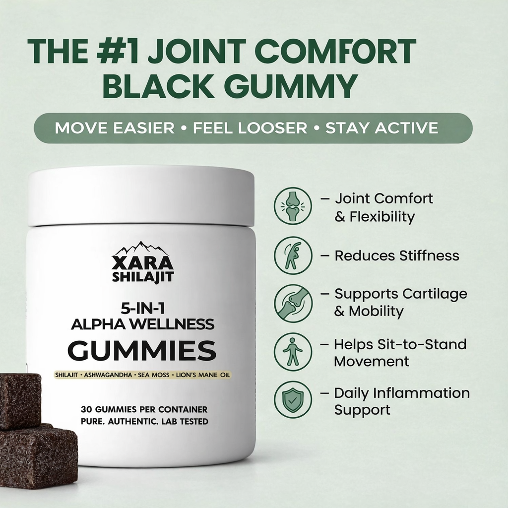 Sea Moss Alpha 5-In-1 Gummies Wellness Gummies For Joint Comfort & Mobility