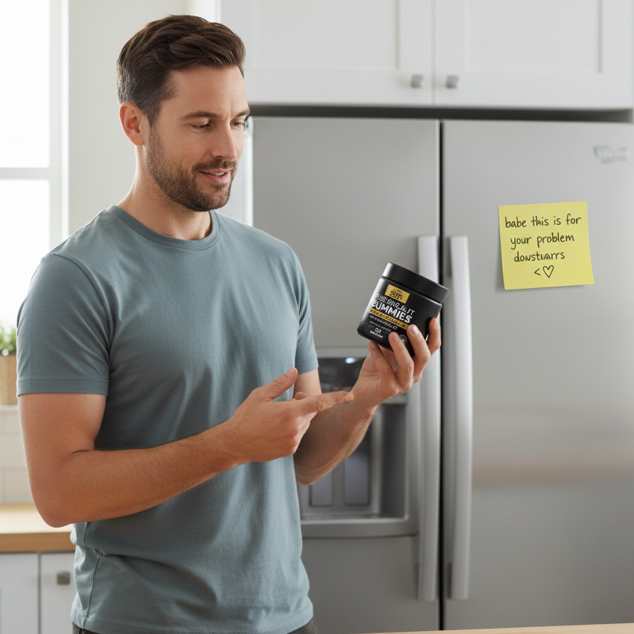 Premium product shot of Xara Shilajit Gummies