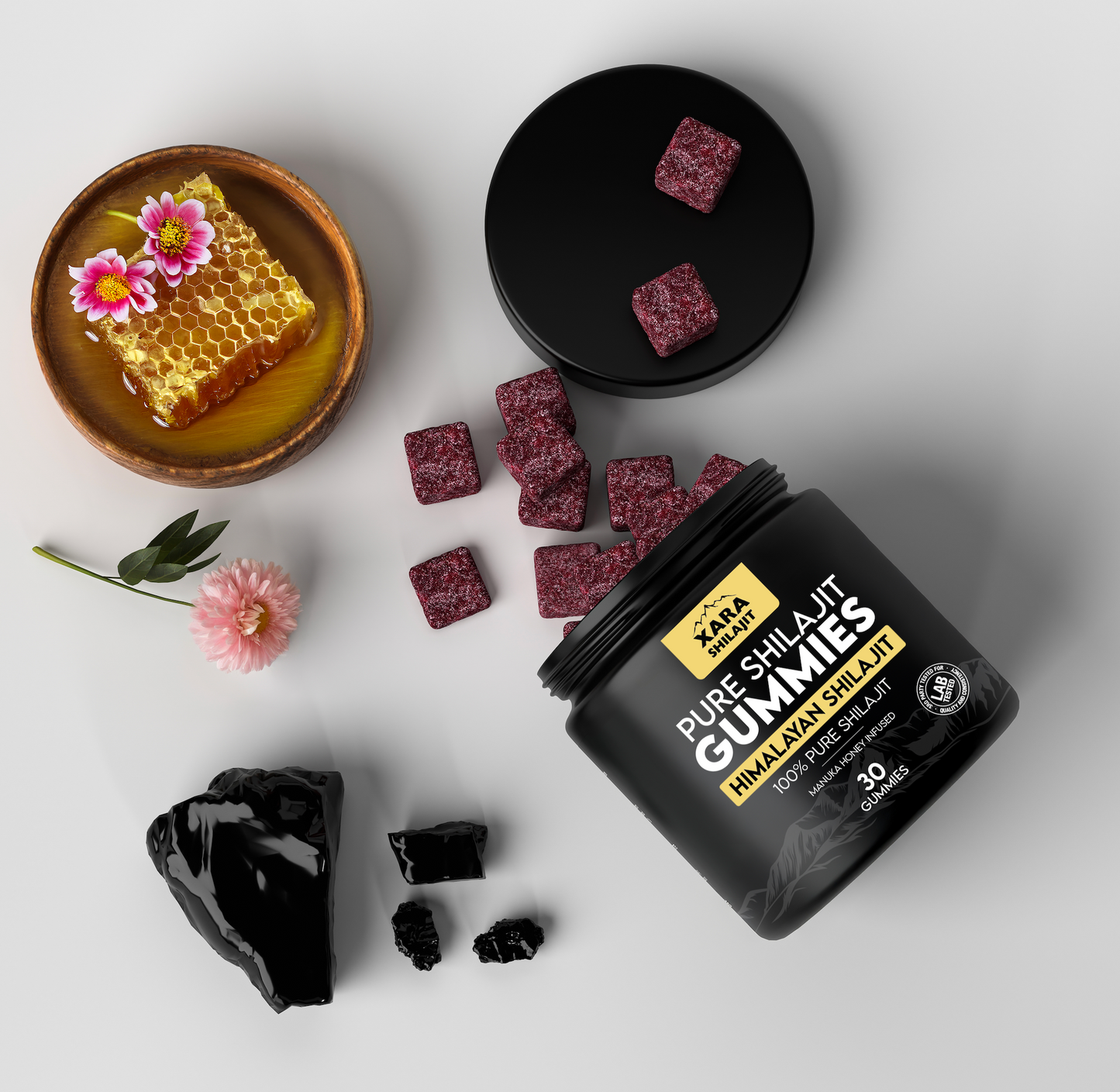 XARA® Pure Shilajit gummies