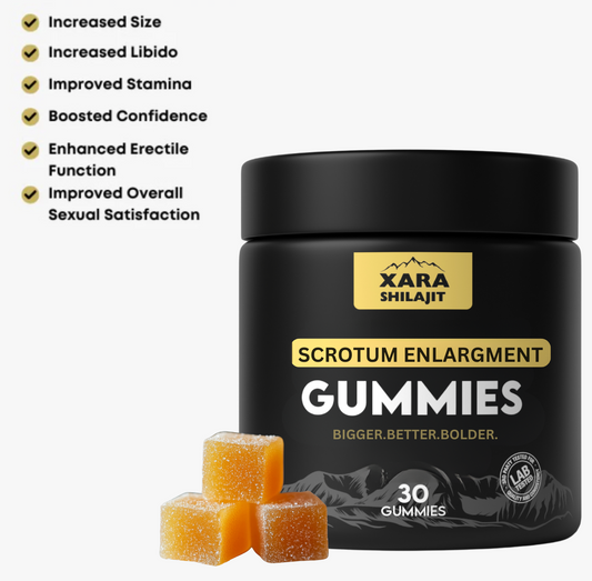 Xara Shilajit® Scrotum Enlargement