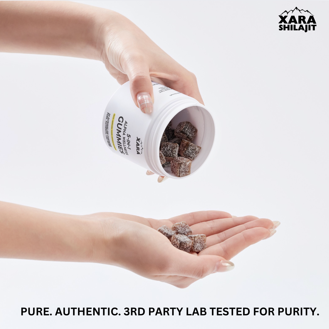 XARA® Authentic Shilajit Gummies ( SUMMER SALE)