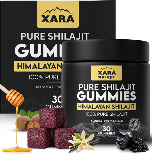 XARA® Pure Shilajit gummies