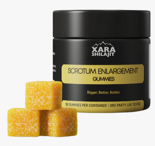 Xara Shilajit® Scrotum Enlargement Gummies