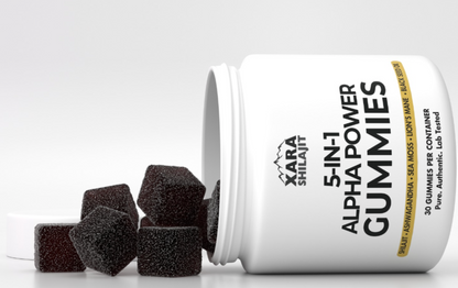 Xara 5-in-1 Wellness Gummies – Natural Energy, Focus, Stress & Libido Support – 30 Gummies