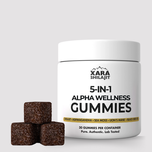 Xara 5-in-1 Wellness Gummies – Natural Energy, Focus, Stress & Libido Support – 30 Gummies