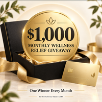 Entry to win $1000 Wellness relief giveaway