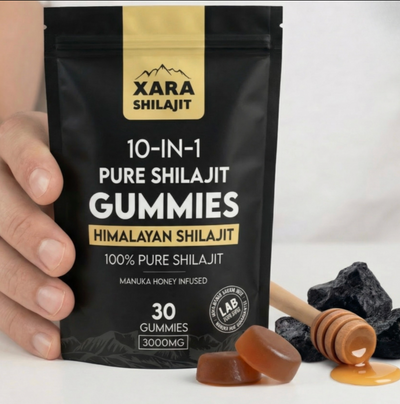 XARA SHILAJIT® 10 in 1 brain & Nerve support