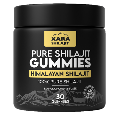 XARA SHILAJIT® Pure Shilajit Gummies 3 MONTH SUPPLY