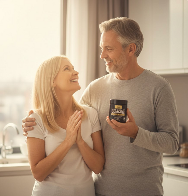 Couple reconnecting intimately