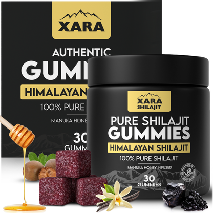 XARA SHILAJIT™ Pure Shilajit Gummies