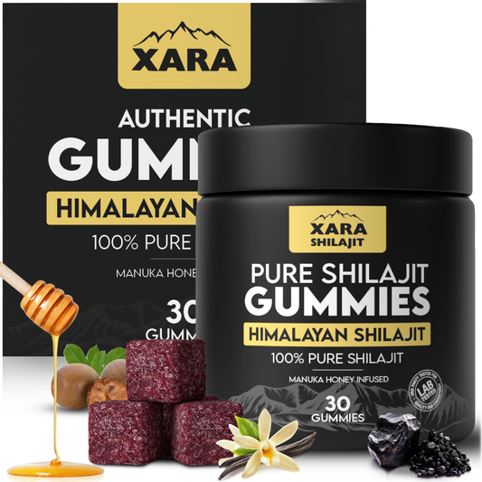 XARA SHILAJIT™ Pure Shilajit Gummies for Men